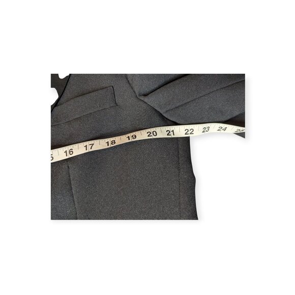 Vintage Hampshire by Palm Beach Formals Black Men's 4 Piece Tuxedo Set Size 43R - Picture 10 of 16